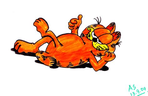 My buddy Garfield says it's a lazy Sunday! Eat-Sleep-eat-Sleep ...