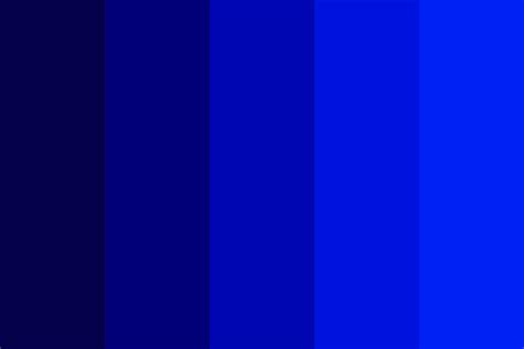Deep Blue Color Palette