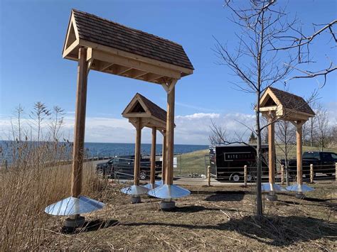 Barn Swallow Nesting Structures at Trillium Park - RITESTART