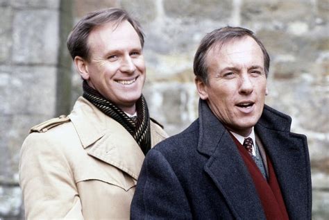 Tristan Farnon and James Herriot (wonderfully played by Peter Davison and Christopher Timothy ...