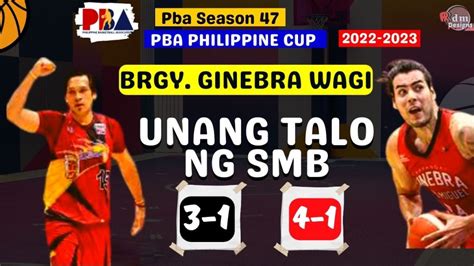 San Miguel Beermen vs Brgy Ginebra Game Highlights for June 24, 2022 ...