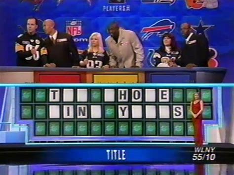 Wheel of Fortune - January 3, 2005 (NFL Players Week) - video Dailymotion