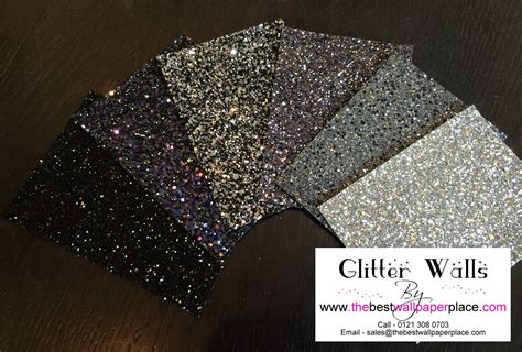 Our shades of black #glitterwallcovering. | Glitter wall, Glitter paint ...