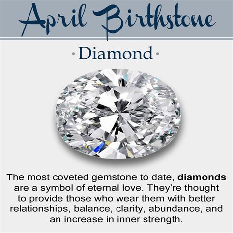 April Birthstone // History, Meaning, & Lore | Birthstones, Diamond birthstone, April birthstone ...