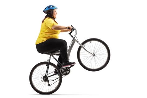 Fat Lady On Bike Stock Photos, Pictures & Royalty-Free Images - iStock