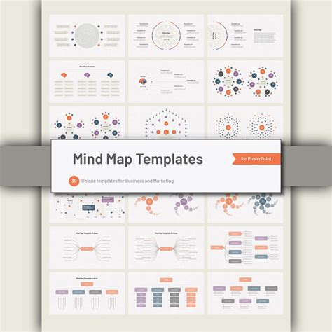 Mind Map PowerPoint Templates – MasterBundles