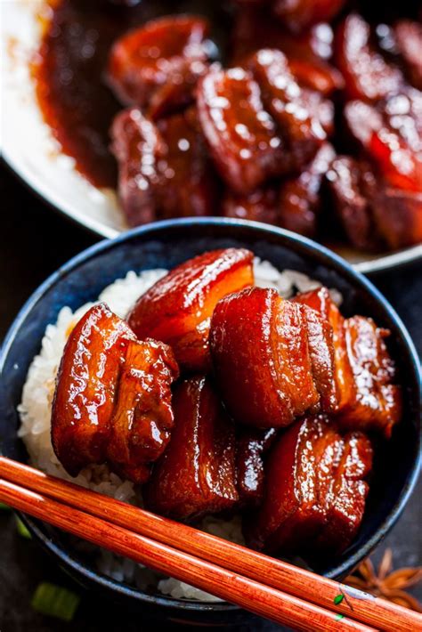 Chinese Braised Pork Belly (Hong Shao Rou) Recipe