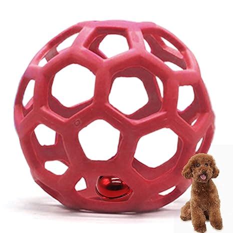 YHomU Dog Roller Ball Hollow Bite Proof Fetch Bouncy Ball Puppy ...