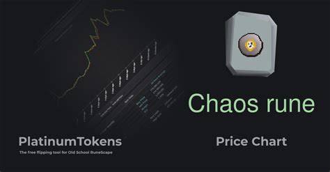 Chaos rune - Platinum Tokens