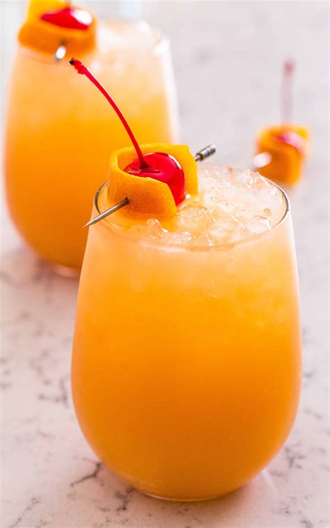 Best Bahama Mama Cocktail {Skinny Version} - Take Two Tapas