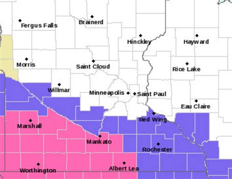 National Weather Service Upgrades Winter Storm Watch To Warning