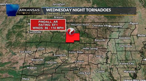 National Weather Service confirms EF-2 tornado in Searcy County | KARK