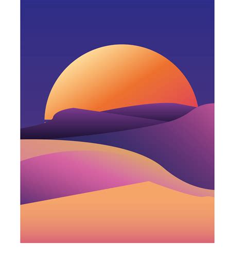 Cartoon sunset aesthetic | Graphic design inspiration, Picture books illustration, Sunrise drawing