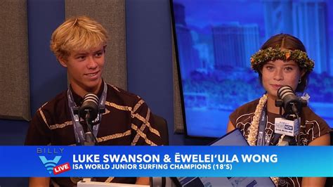 Billy V Interviews: Ewe Wong and Luke Swanson - YouTube