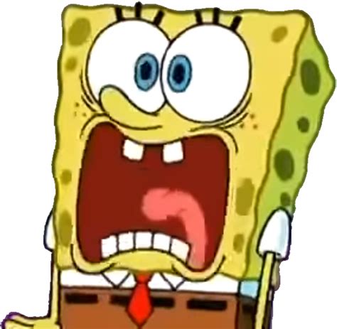 PNG - SpongeBob - Scared 1 by SuperCaptainN on DeviantArt