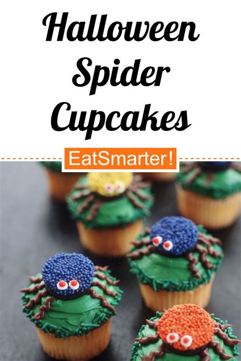 Halloween Spider Cupcakes recipe | Eat Smarter USA