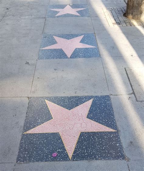 The amazing sidewalks of Hollywood - Ken Ritley