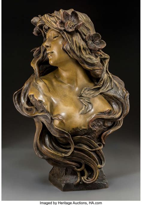 Friedrich Goldscheider Art Nouveau Pottery Bust of Salome Circa 1902 ...