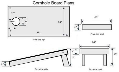 Cornhole board plans – Artofit