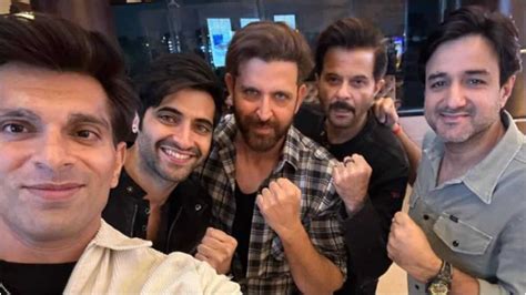 Hrithik Roshan celebrates 'Fighter Day' with Anil Kapoor, Siddharth ...