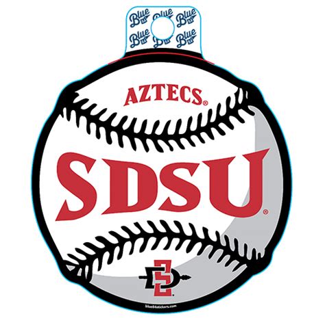 shopaztecs - SDSU Baseball Icon Decal