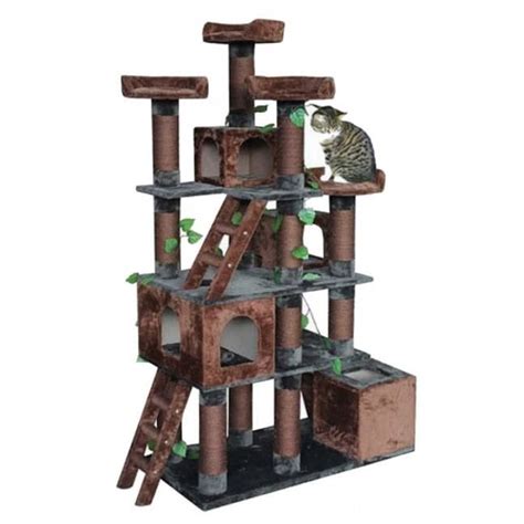 Large Cat Tree for Multiple Cats | Large cat tree, Cat tree condo, Cat tree