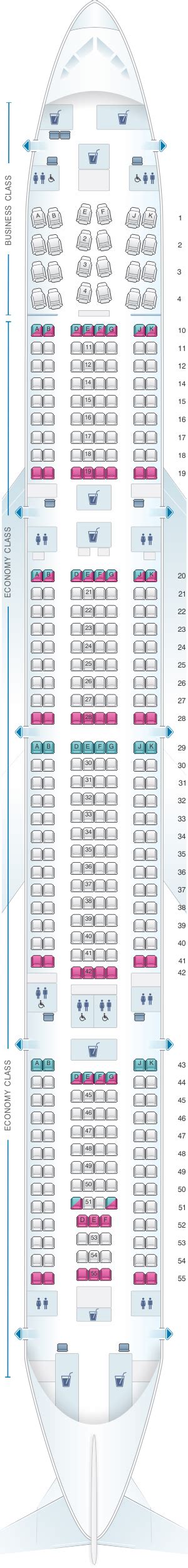 Airbus A380 Seat Map Qatar - Image to u