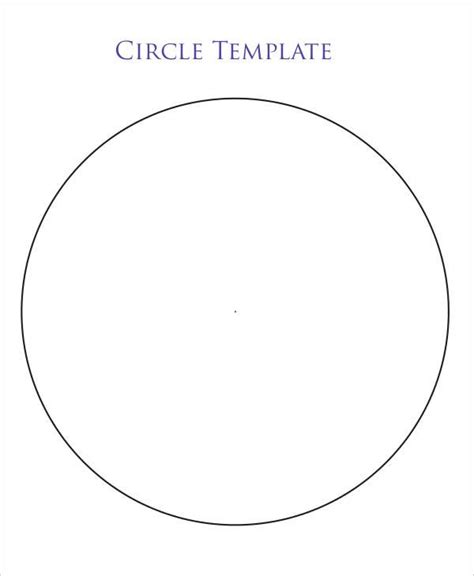 32+ Circle Template | Circle template, Template printable, Label templates