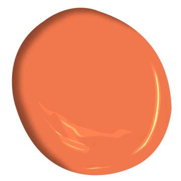 Fiesta Orange 084 | Benjamin Moore | Orange paint benjamin moore, Coral paint colors, Benjamin ...