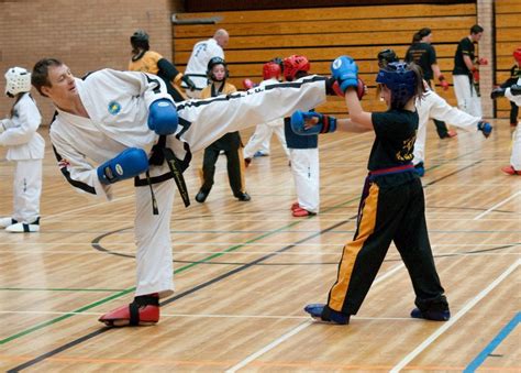 One of our Junior Taekwondo sparring class - Torbay Taekwondo