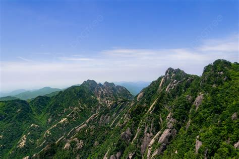 Huangshan Mountain Scenic Spot Mountain Peak Scenery, Mount Huangshan ...