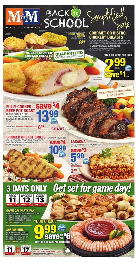 M&M Meat Shops (ON) Flyer September 11 to 17