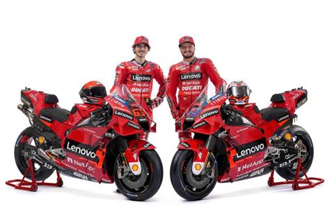 Ducati Lenovo Team officially unveil 2022 bikes