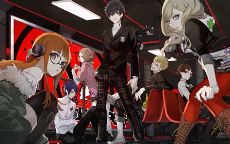 Wallpaper : Persona 5, Persona series, Phantom Thieves, Akira Kurusu 1920x1200 - NorthWind ...