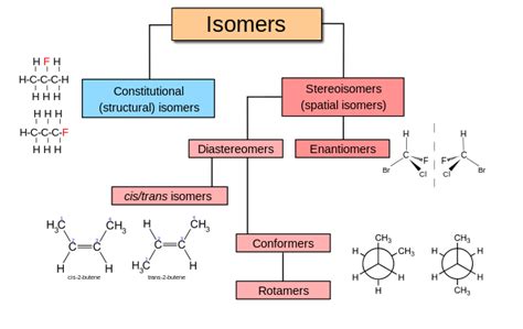 Diferencia entre isómeros constitucionales y estereoisómeros / Enfermedad