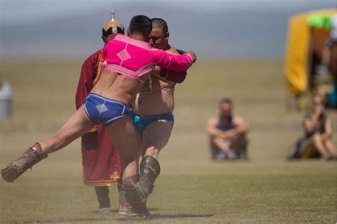 Mongolian Wrestling: a Powerful Blend of East and West Styles