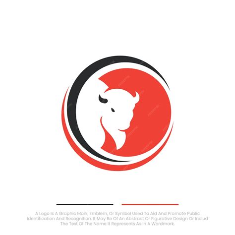 Premium Vector | Free vector cattle logo design template