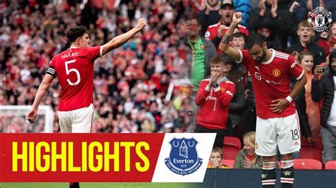 Rampant Reds finish pre-season in style | Highlights | Manchester United 4-0 Everton - YouTube