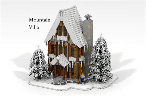 LEGO IDEAS - Mountain Winter Villa