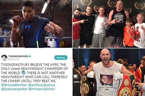 Tyson Fury says Anthony Joshua will be his 'easiest fight' - even after two years out of the ...