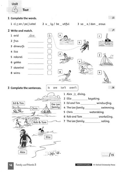 Pdf-family-and-friends-3-testing-and-evaluation-book-fullpdf compress-14-20 - English - Studocu