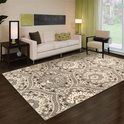 Impressions Fowler Indoor Rustic Floral Area Rug 5x8 - Walmart.com - Walmart.com