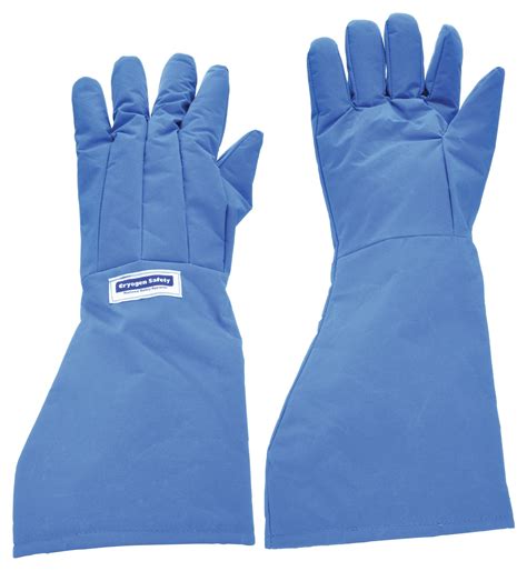 NATIONAL SAFETY APPAREL Cryogenic Gloves, Glove Size L, Glove Length 18 ...