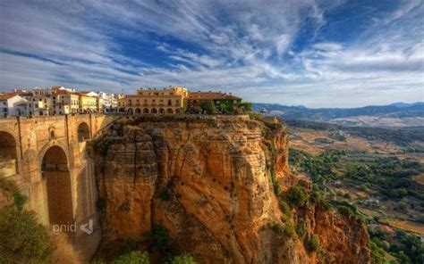 city, Old Building, Spain, Cliff, Landscape Wallpapers HD / Desktop and ...