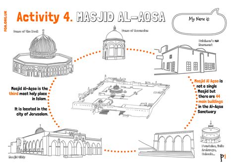 Aqsa Week Kids – Al-Isra Wal Miraj (Activity 4) | An Nasihah Publications