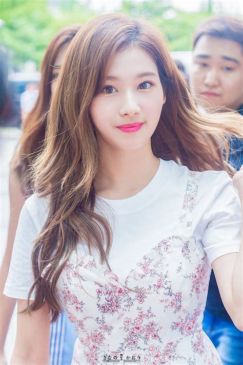 Sana-Twice 180711 | オルチャンガール, Twice スタイル, タイ 美人