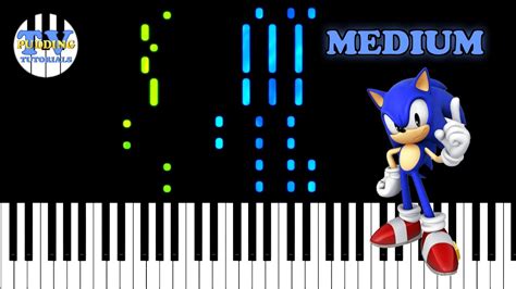 Sonic the Hedgehog - Title Screen | Piano Tutorial - Medium - YouTube