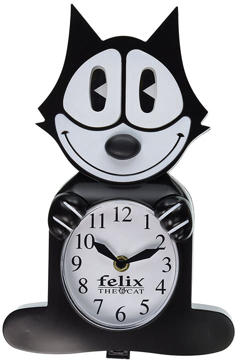 Felix the Cat 3-D Motion Clock, Eyes and tail swing back and forth By NJ Croce - Walmart.com ...