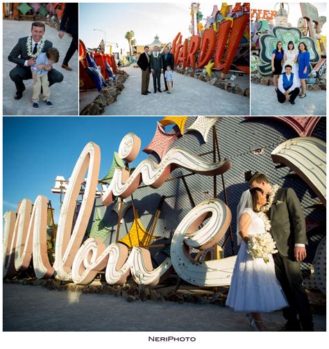 Neon Sign Museum wedding in Las Vegas, NV wedding photography by ...