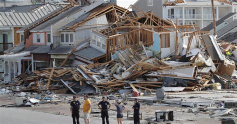 Hurricane Michael damage photos from Panama City, Mexico Beach, Florida